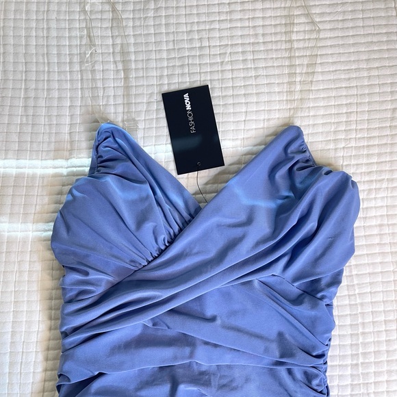 Fashion Nova Ruched Mini Dress - Picture 6 of 11